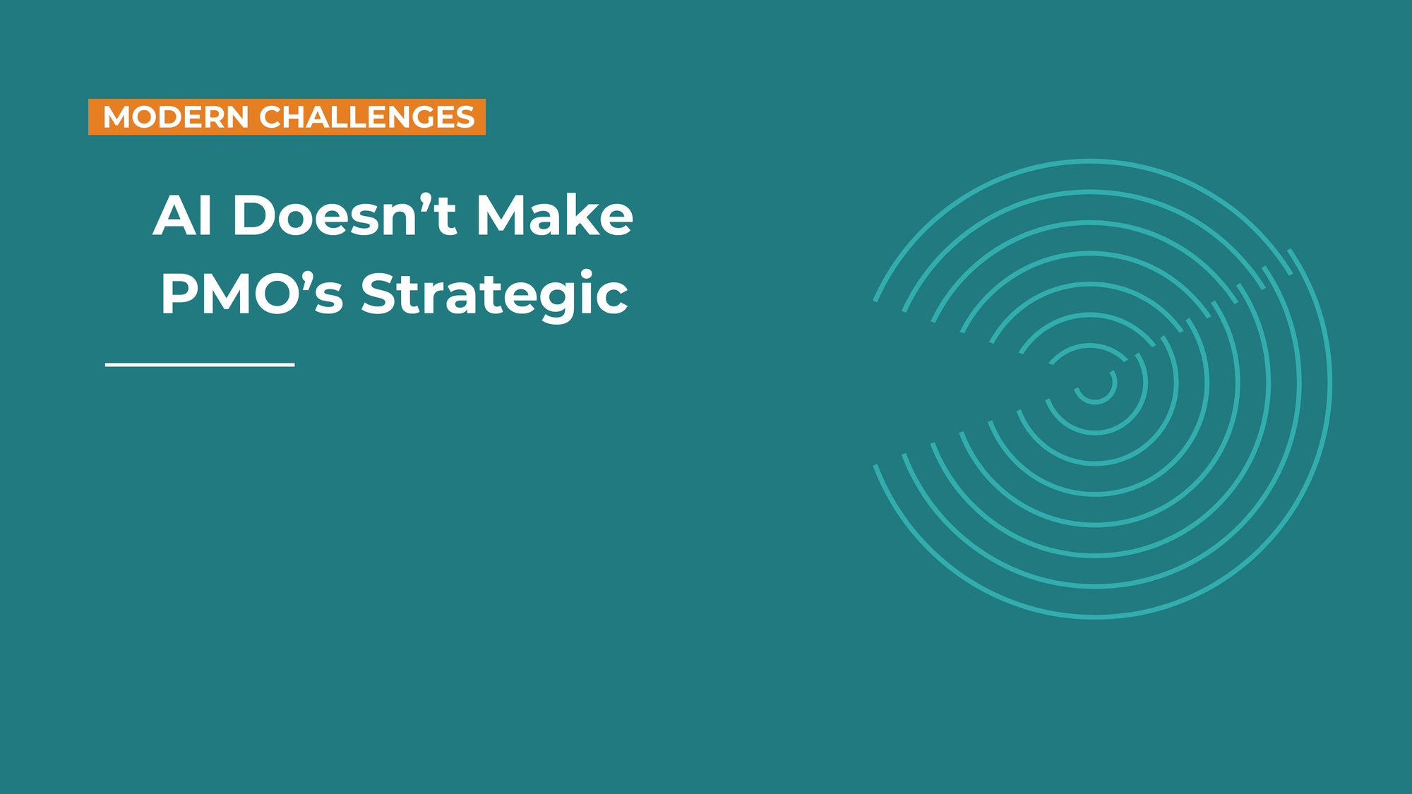 AI Doesn’t Make PMOs Strategic